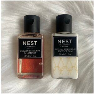 Nest Fragrance Silcilian Tangerine Shampoo‎ & Body Cream Travel 30ml